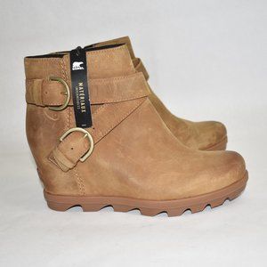 $250 SOREL Joan Of Arctic Wedge II suede winter Boot 9.5 (SE19)